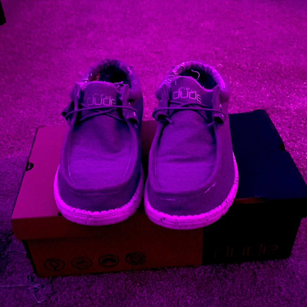 Hey Dudes Wally Soxs Moonlit Ocean Size 9